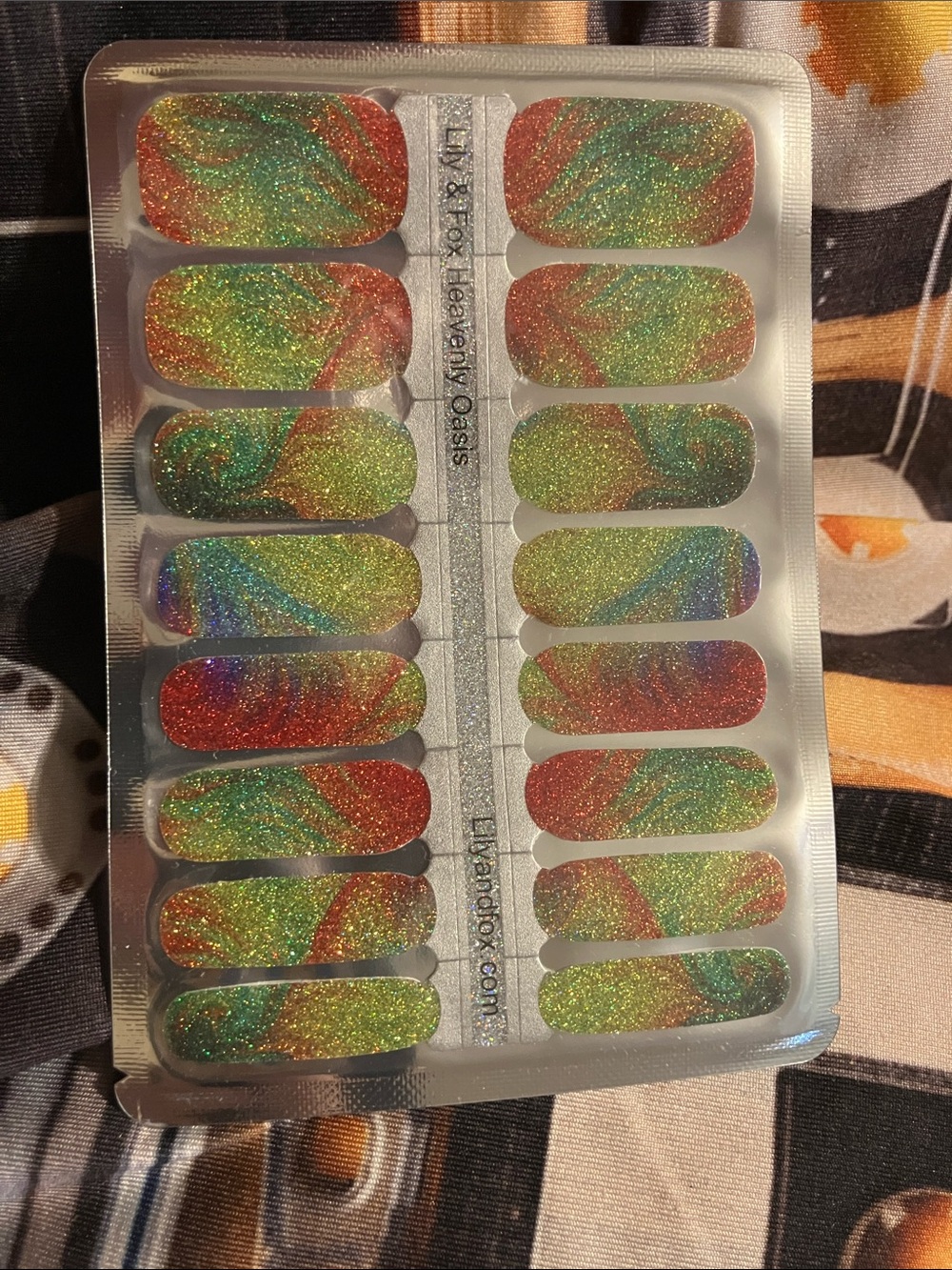 Nail wraps of salon quality.
